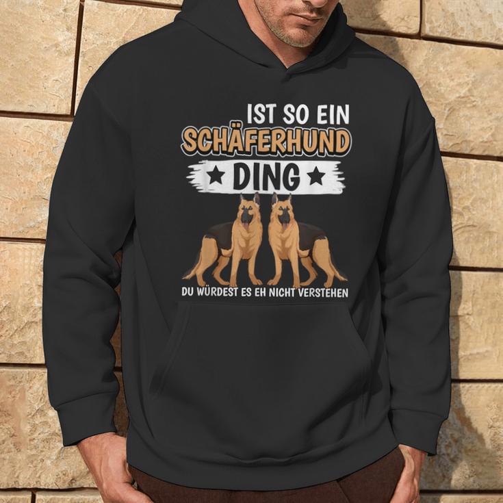 Ist So Ein Schäferhund Ding Deutscher Schäferhund Kapuzenpullover Lebensstil