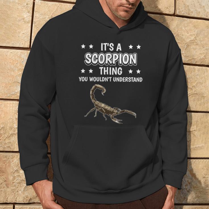 Ist So Ein Skorpion Ding Lustiger Spruch Skorpione Kapuzenpullover Lebensstil