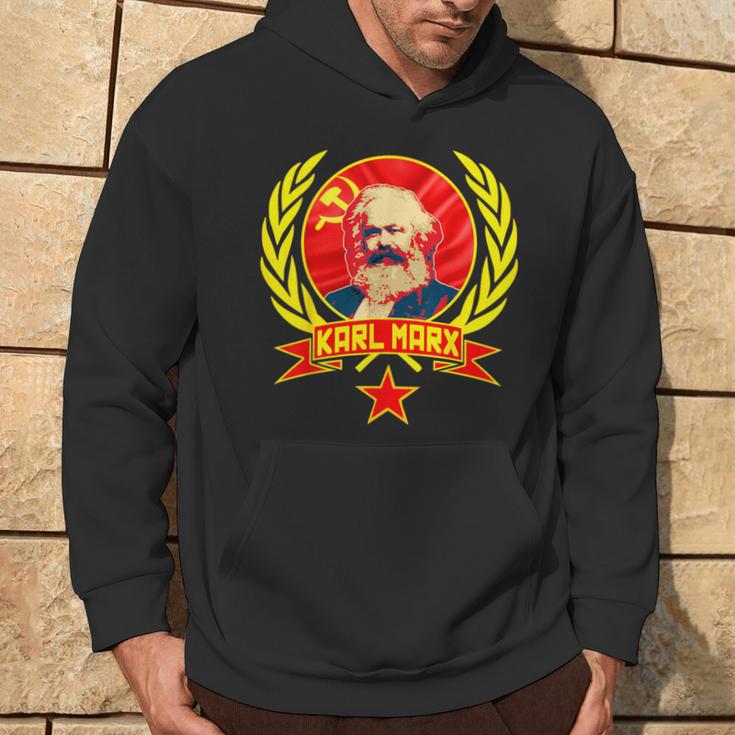 Karl Marx Soviet Communism Propaganda Kapuzenpullover Lebensstil