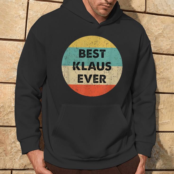 Klaus First Name Kapuzenpullover Lebensstil