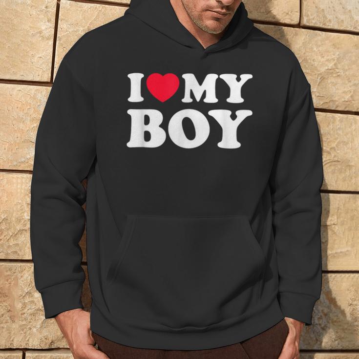 I Love My Son Ich Liebe Meinen Son Kapuzenpullover Lebensstil