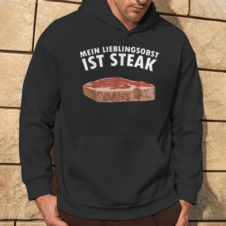 Mein Lieblingsobst Ist Steak Butcher Kapuzenpullover Lebensstil