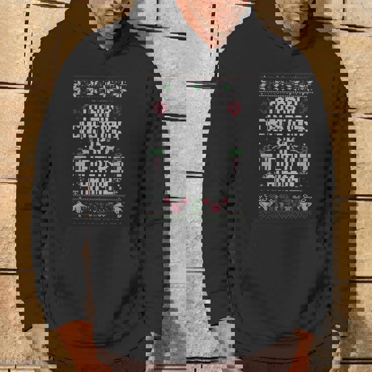 Merry Christmas Animal Filthy Ya Xmas Pajama Ugly Sweater Hoodie Lifestyle