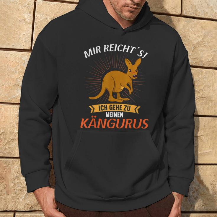 Mir Reichts Ich Gehe Zu Meinen Kängurus Kangaroo Kapuzenpullover Lebensstil