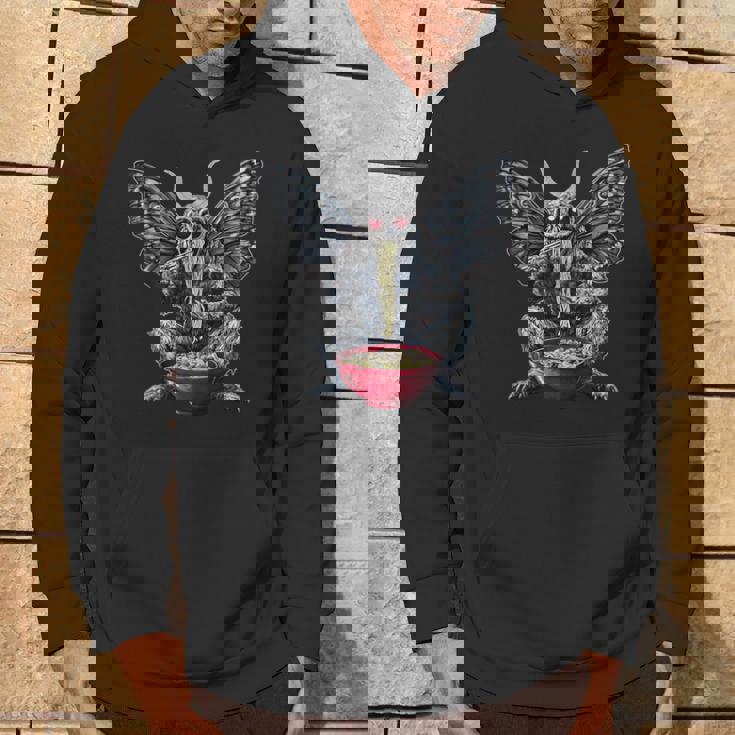 Mothman Cryptozoology Cryptid Ramen Japanese Noodles Hoodie Lifestyle