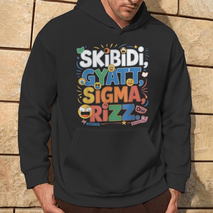 Ohio Skibidi Gyatt Sigma Rizz Kapuzenpullover Lebensstil