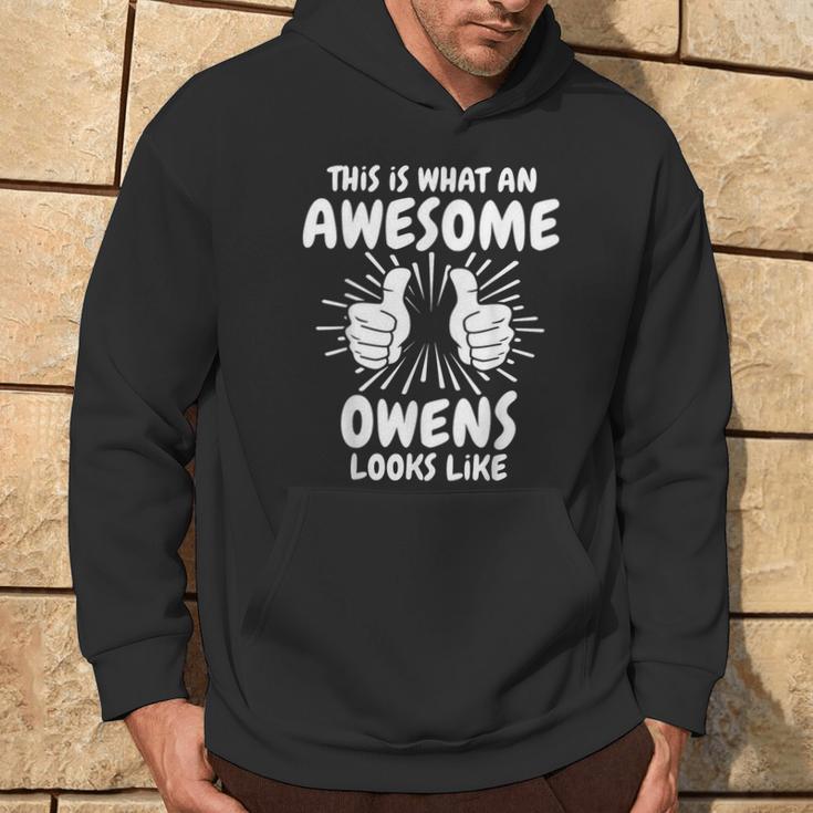 Owens Family Name Owens Last Name Owens Kapuzenpullover Lebensstil