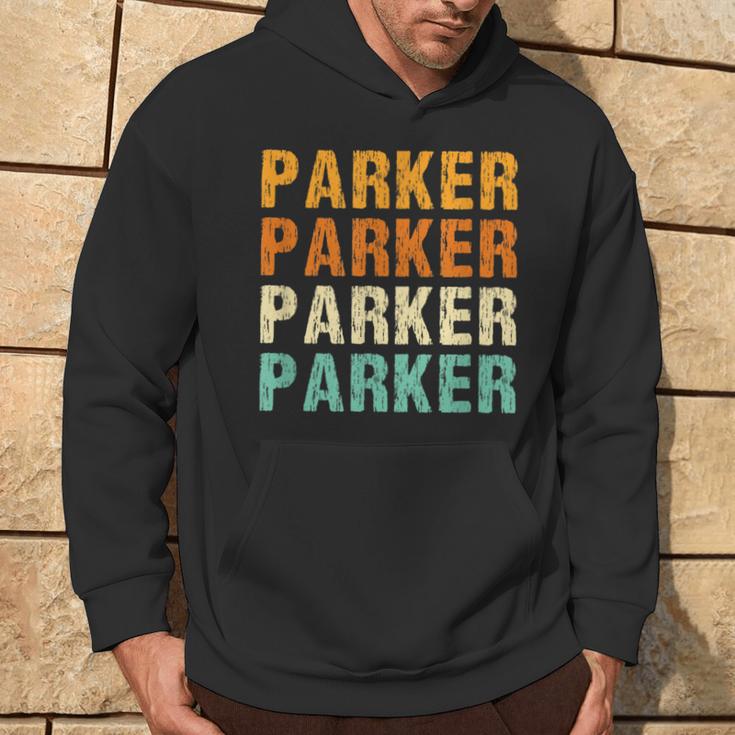 Parker Nachname Familientreffen Nachname Personalisiert Kapuzenpullover Lebensstil