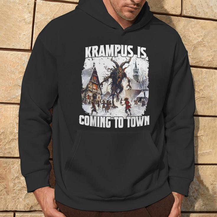 PerchtenFor The Krampus Run Legend Figure Kramperl T Krampus Kapuzenpullover Lebensstil