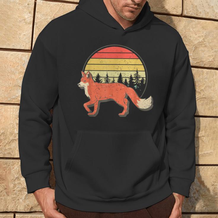 Retro Fox Kapuzenpullover Lebensstil