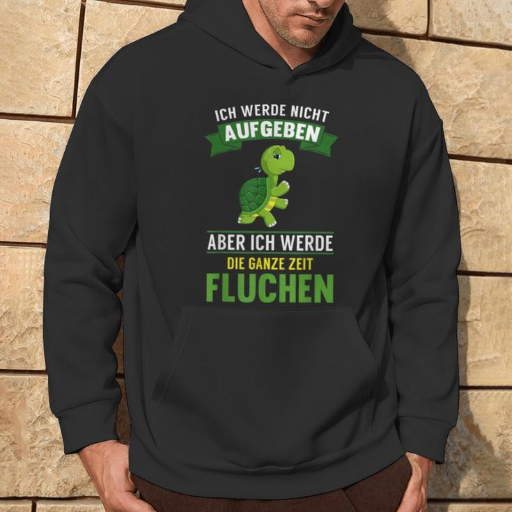 Running Ich Werde Nicht Abgeben Jogging Marathon Hiking Kapuzenpullover Lebensstil