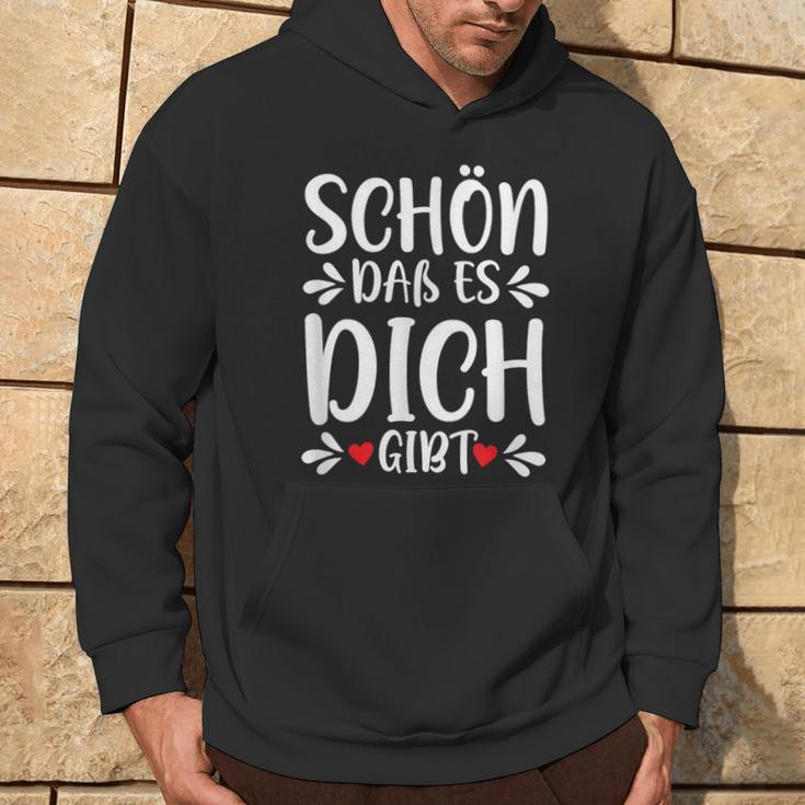 Schön Das Es Dich Gibt Geschenke Freunde Mann Kinder Ladies Kapuzenpullover Lebensstil