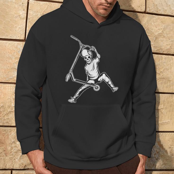 Scooter Stunt Skeleton Scooter Kapuzenpullover Lebensstil