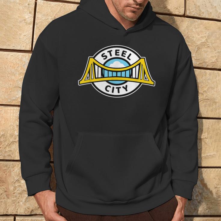 Sl City Pittsburgh Logo Der Stadt Der Brücken Kapuzenpullover Lebensstil