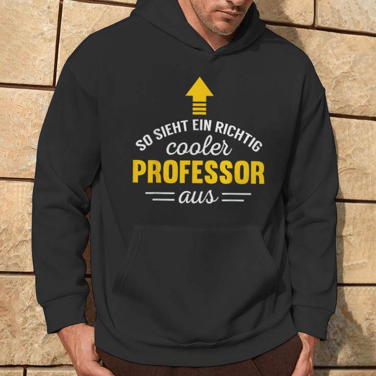 So Sieht Ein Cooler Professor Aus Kapuzenpullover Lebensstil