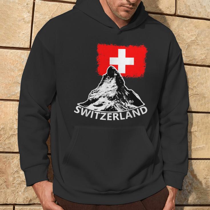 Switzerland Matterhorn Switzerland Alps Kapuzenpullover Lebensstil