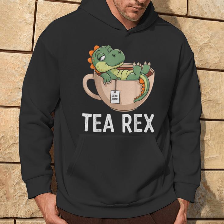 Tea Rex T-Rex Dinosaur Tyrannosaurus Kapuzenpullover Lebensstil