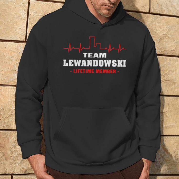 Team Lewandowski Lifetime Member Proud Family Name S Kapuzenpullover Lebensstil