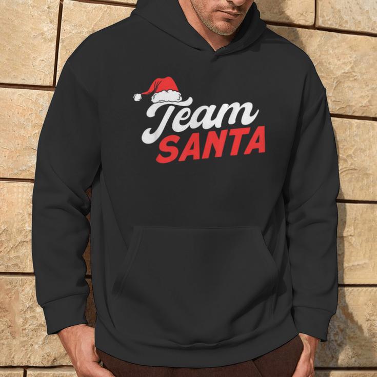 Team Santa Christmas Kapuzenpullover Lebensstil