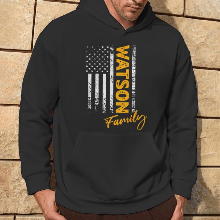 Usa Watson Surname Watson Last Name Watson Kapuzenpullover Lebensstil