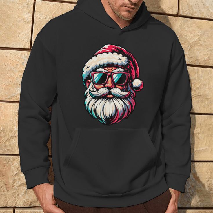 Weihnachtsmann Witzig Lustig Cool Nikolaus Wichtel N Kapuzenpullover Lebensstil