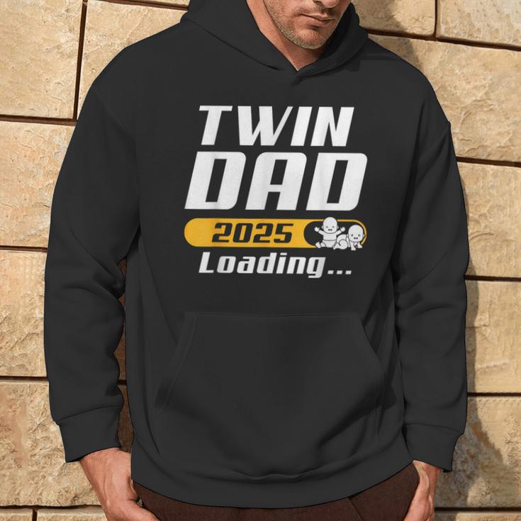 Werdender Papa Twin Dad 2025 Loading Twin Dad Kapuzenpullover Lebensstil