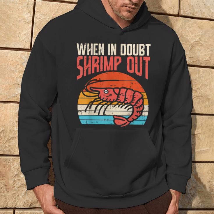 When In Doubt Shrimp Out Retro Bjj Brazilian Jiu Jitsu Kapuzenpullover Lebensstil