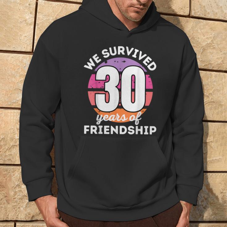 Wir Überlebben 30 Jahre Freundschaft Group Customisation Kapuzenpullover Lebensstil