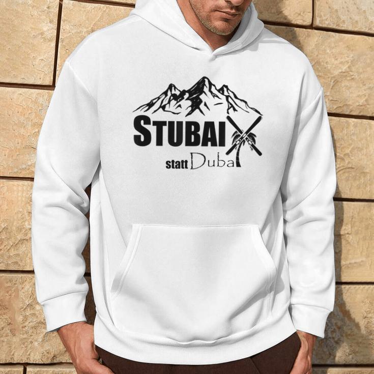 Cool Stubai Tal Statt Dubai Ski Mountains Piste Après-Ski Kapuzenpullover Lebensstil