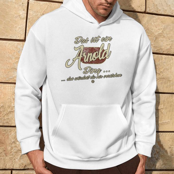 Das Ist Ein Arnold Ding Family Arnold Kapuzenpullover Lebensstil