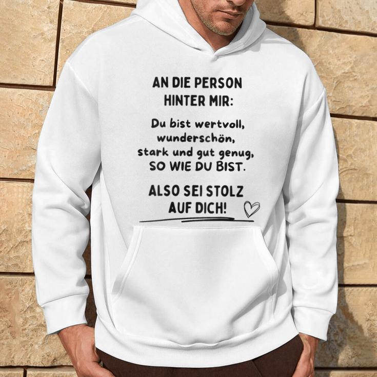 Du Bist Gut Genug Gray Kapuzenpullover Lebensstil