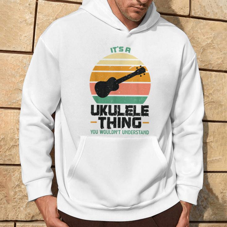 Es Ist Ein Ukulele-Ding Ukulele Kapuzenpullover Lebensstil