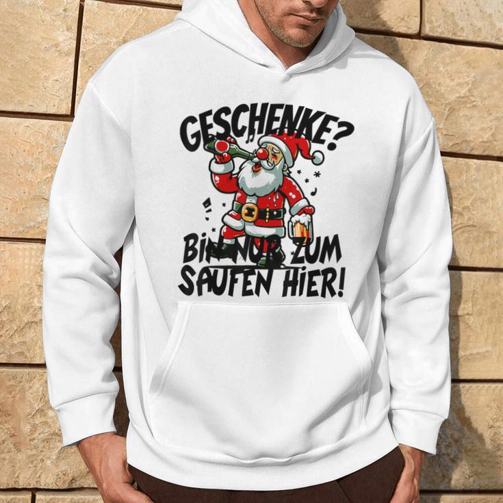 Geschenke Nur Zum Saufen Hier Bier Alkohol German Langu Kapuzenpullover Lebensstil