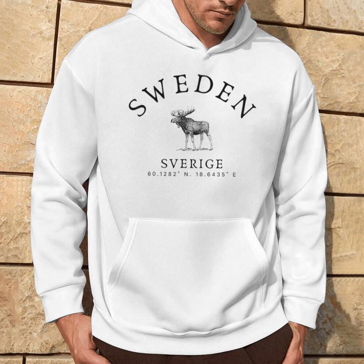 Sweden Sverige Scandinavia Midsommar Swedish Kapuzenpullover Lebensstil