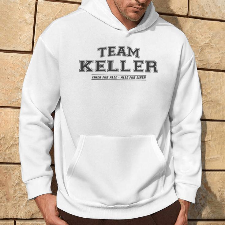 Team Keller Stolze Familie Nachname Geschenk Kapuzenpullover Lebensstil