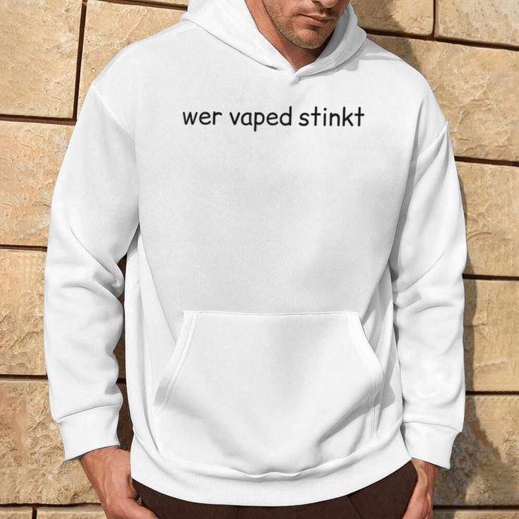 Whoaped Stinkt Lettering Kapuzenpullover Lebensstil