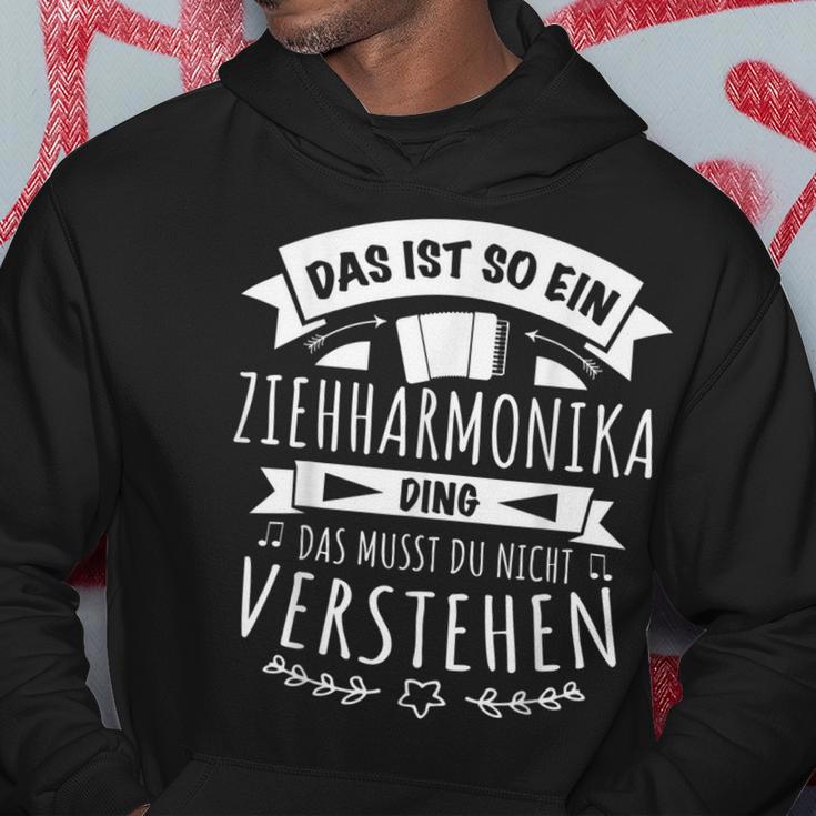 With Accordion Musician Das Ist So Ein Ziehharmonika Ding Kapuzenpullover Lustige Geschenke