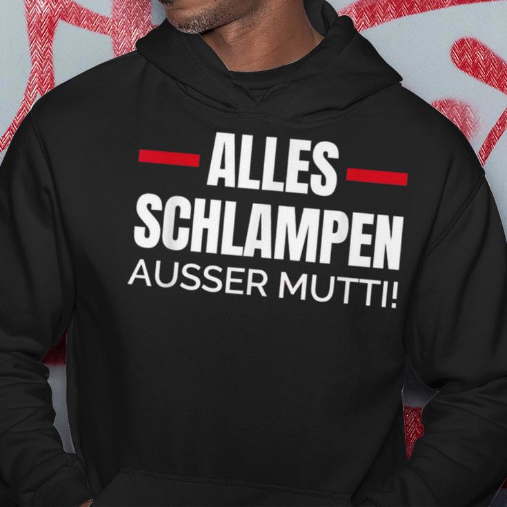 Alles Schlampe Ausser Mutti Provokative Humour Kapuzenpullover Lustige Geschenke