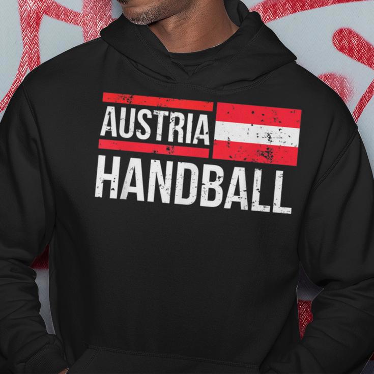 Austria Handball Flag Fan Team Player Jersey Kapuzenpullover Lustige Geschenke