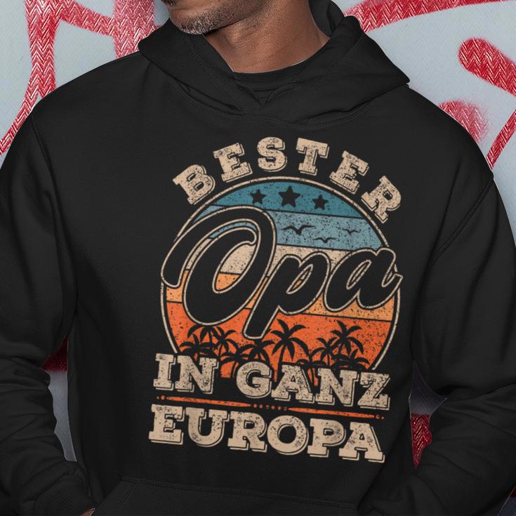 Bester Opa In Ganz Europa S Kapuzenpullover Lustige Geschenke