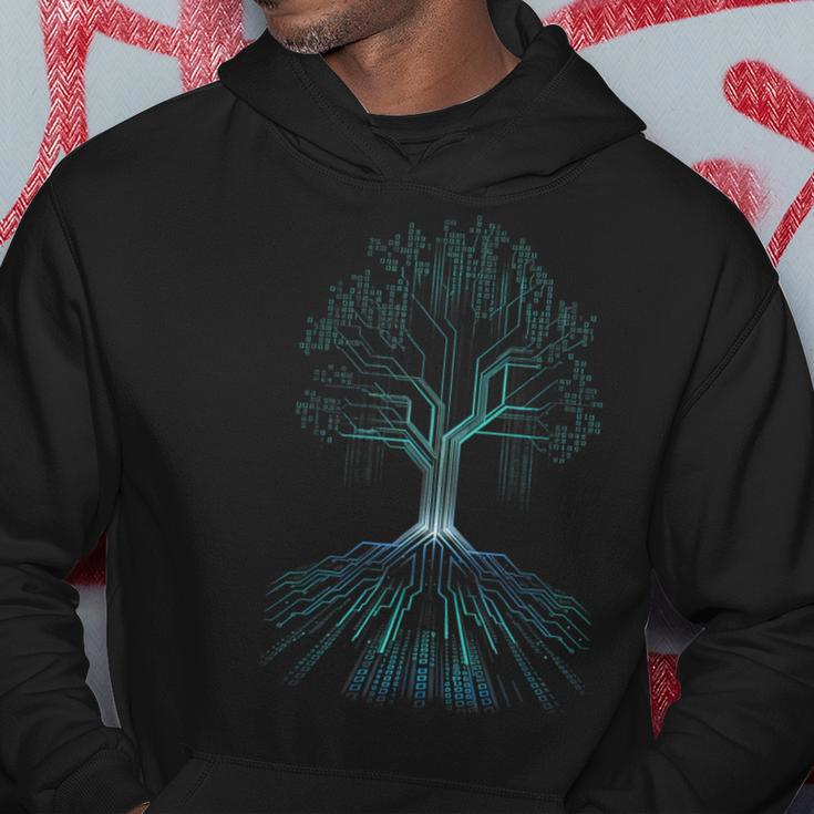 Binary Coding Programmer Graphic For Coders Hoodie - Thegiftio