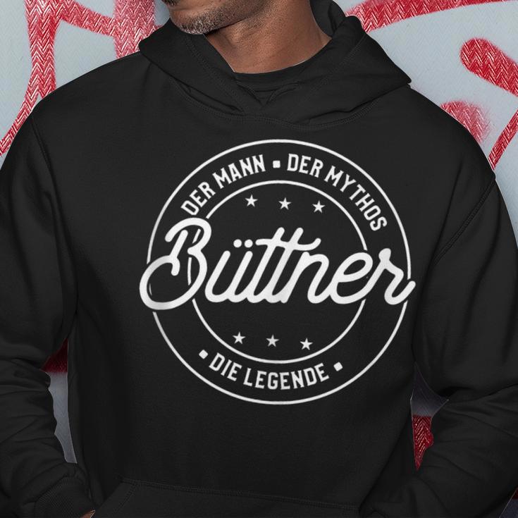 Büttner Der Mann Der Mythos Die Legende Kapuzenpullover Lustige Geschenke