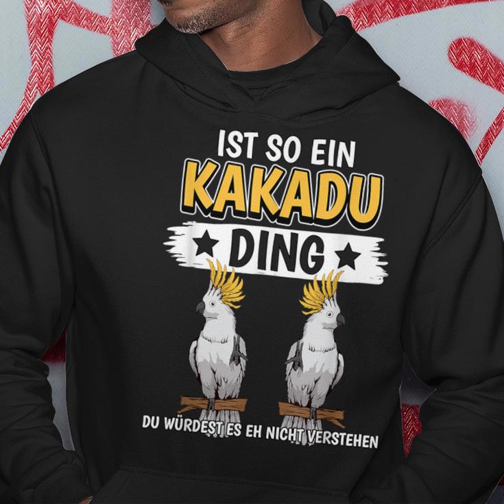 Cockatoo Parrot Sachen Ist So Ein Kakatoo Ding Kakatoo Kapuzenpullover Lustige Geschenke