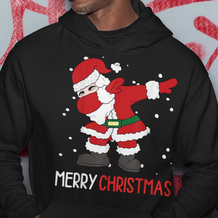 Dabbing Santa Claus Dab Dap Weihnachten Kapuzenpullover Lustige Geschenke