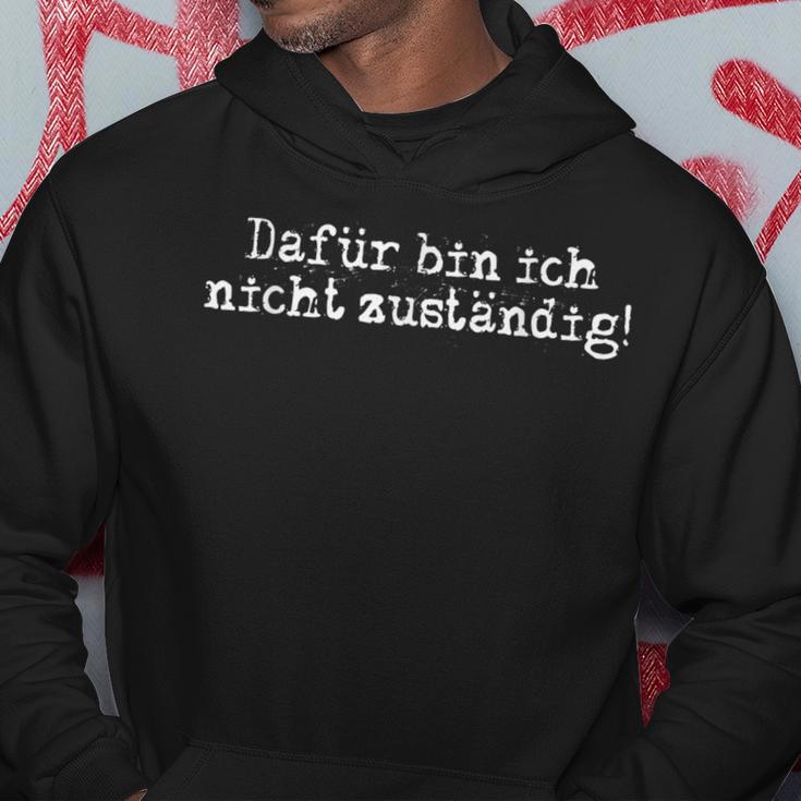 Dafür Bin Ich Nicht Anständig Amt Beruf Office Beamter Kapuzenpullover Lustige Geschenke