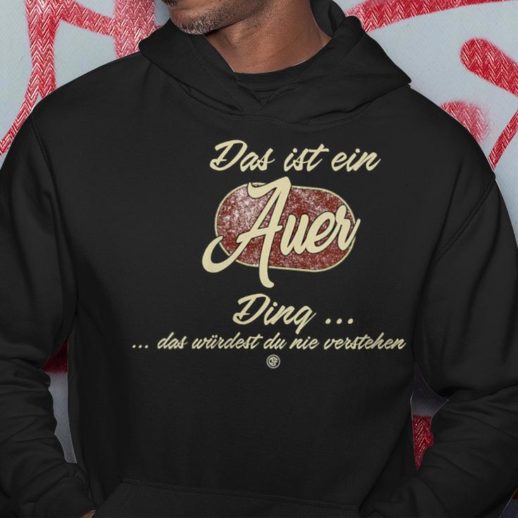 Damen Das Ist Ein Auer Ding Lustiges Familie Auer Mit-Ausschnitt Kapuzenpullover Lustige Geschenke