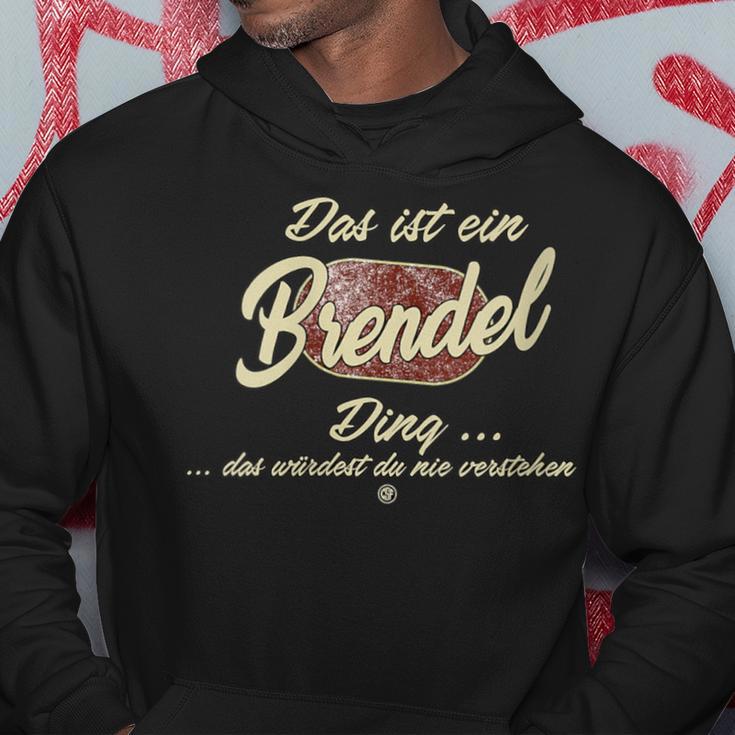 Damen Das Ist Ein Brendel Ding Lustiges Familie Brendel Mit-Ausschnitt Kapuzenpullover Lustige Geschenke