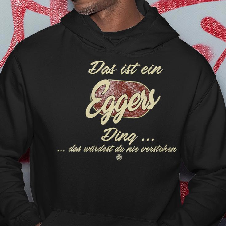 Damen Das Ist Ein Eggers Ding Lustiges Familie Eggers Mit-Ausschnitt Kapuzenpullover Lustige Geschenke