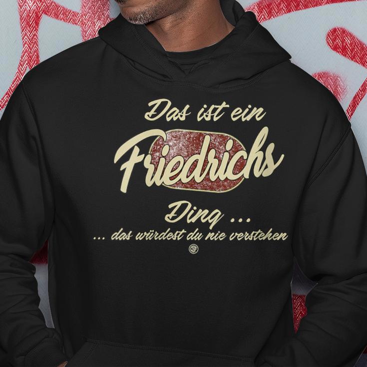 Damen Das Ist Ein Friedrichs Ding Lustiges Familie Friedrichs Mit-Ausschnitt Kapuzenpullover Lustige Geschenke