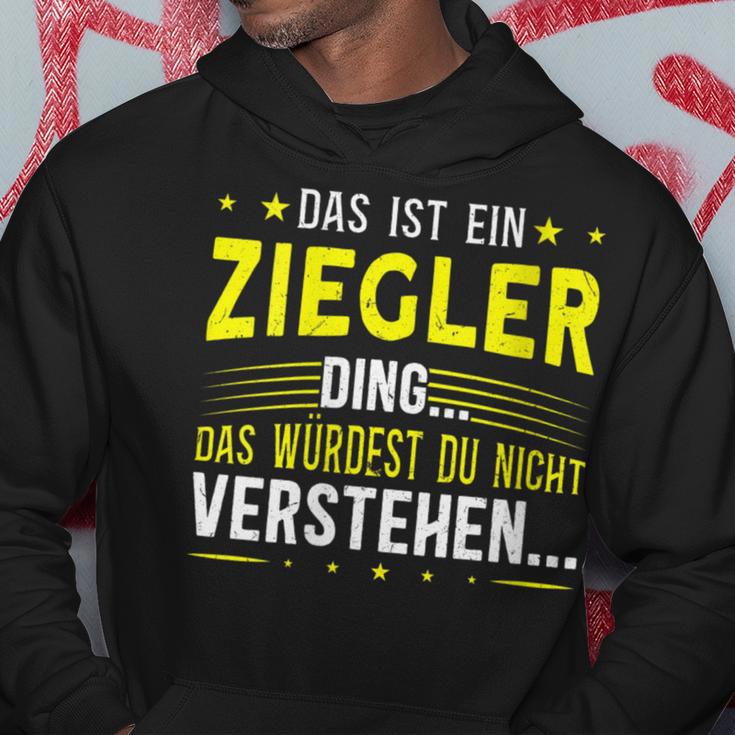 Damen Das Ist Ein Ziegler Ding Saying For Familie Ziegler With-Neck S Kapuzenpullover Lustige Geschenke